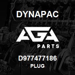 D977477186 Dynapac PLUG | AGA Parts