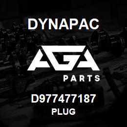 D977477187 Dynapac PLUG | AGA Parts