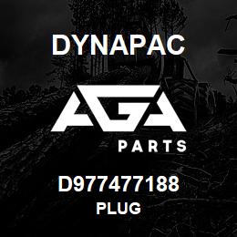 D977477188 Dynapac PLUG | AGA Parts