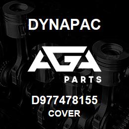 D977478155 Dynapac COVER | AGA Parts