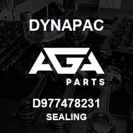 D977478231 Dynapac SEALING | AGA Parts