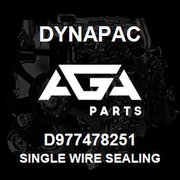 D977478251 Dynapac SINGLE WIRE SEALING | AGA Parts