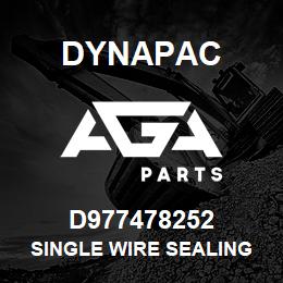 D977478252 Dynapac SINGLE WIRE SEALING | AGA Parts