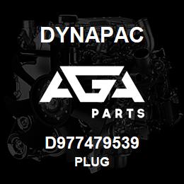 D977479539 Dynapac PLUG | AGA Parts