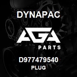 D977479540 Dynapac PLUG | AGA Parts