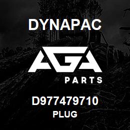 D977479710 Dynapac PLUG | AGA Parts