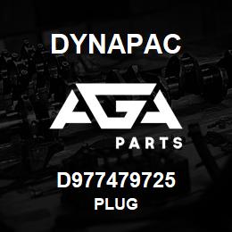 D977479725 Dynapac PLUG | AGA Parts