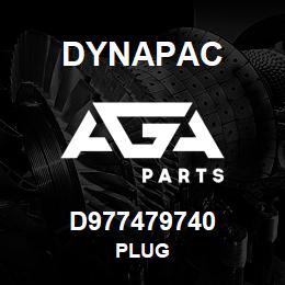 D977479740 Dynapac PLUG | AGA Parts