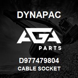 D977479804 Dynapac CABLE SOCKET | AGA Parts