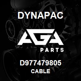 D977479805 Dynapac CABLE | AGA Parts