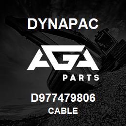 D977479806 Dynapac CABLE | AGA Parts