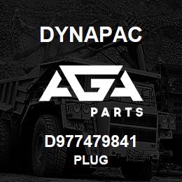 D977479841 Dynapac PLUG | AGA Parts