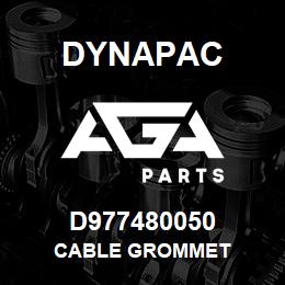 D977480050 Dynapac CABLE GROMMET | AGA Parts