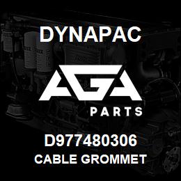 D977480306 Dynapac CABLE GROMMET | AGA Parts