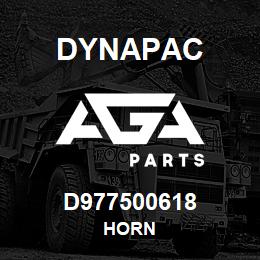 D977500618 Dynapac HORN | AGA Parts