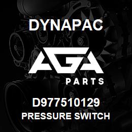 D977510129 Dynapac PRESSURE SWITCH | AGA Parts