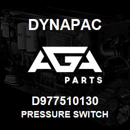 D977510130 Dynapac Pressure switch | AGA Parts