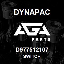 D977512107 Dynapac SWITCH | AGA Parts