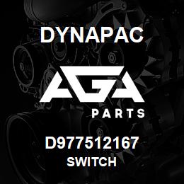 D977512167 Dynapac SWITCH | AGA Parts