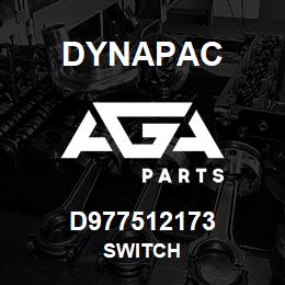 D977512173 Dynapac SWITCH | AGA Parts