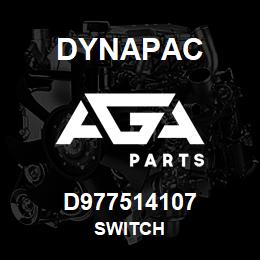 D977514107 Dynapac SWITCH | AGA Parts