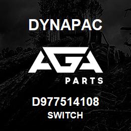D977514108 Dynapac SWITCH | AGA Parts