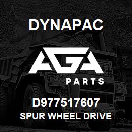 D977517607 Dynapac SPUR WHEEL DRIVE | AGA Parts