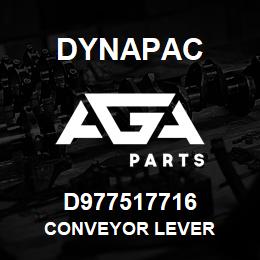 D977517716 Dynapac CONVEYOR LEVER | AGA Parts