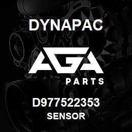 D977522353 Dynapac SENSOR | AGA Parts