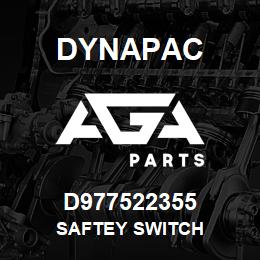 D977522355 Dynapac SAFTEY SWITCH | AGA Parts