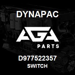 D977522357 Dynapac SWITCH | AGA Parts