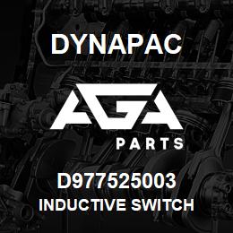 D977525003 Dynapac INDUCTIVE SWITCH | AGA Parts