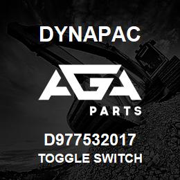 D977532017 Dynapac TOGGLE SWITCH | AGA Parts