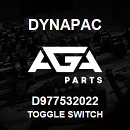 D977532022 Dynapac TOGGLE SWITCH | AGA Parts