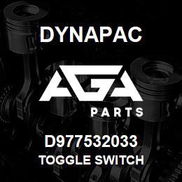 D977532033 Dynapac TOGGLE SWITCH | AGA Parts