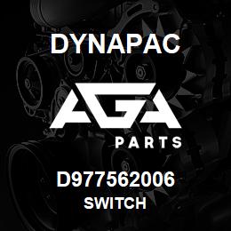 D977562006 Dynapac SWITCH | AGA Parts