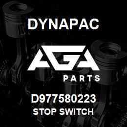 D977580223 Dynapac STOP SWITCH | AGA Parts