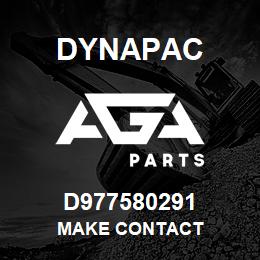 D977580291 Dynapac MAKE CONTACT | AGA Parts