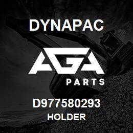 D977580293 Dynapac HOLDER | AGA Parts