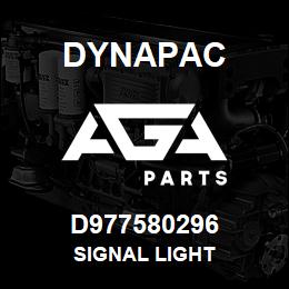 D977580296 Dynapac SIGNAL LIGHT | AGA Parts