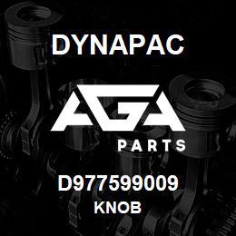 D977599009 Dynapac KNOB | AGA Parts