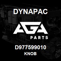 D977599010 Dynapac KNOB | AGA Parts