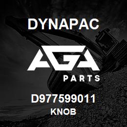 D977599011 Dynapac KNOB | AGA Parts