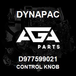 D977599021 Dynapac CONTROL KNOB | AGA Parts