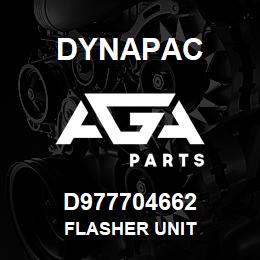 D977704662 Dynapac FLASHER UNIT | AGA Parts