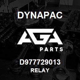 D977729013 Dynapac RELAY | AGA Parts