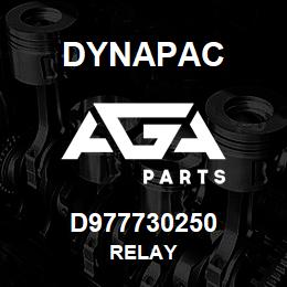 D977730250 Dynapac RELAY | AGA Parts