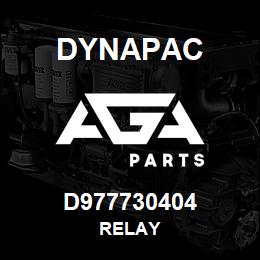 D977730404 Dynapac RELAY | AGA Parts