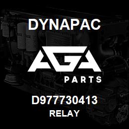 D977730413 Dynapac RELAY | AGA Parts