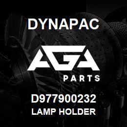 D977900232 Dynapac LAMP HOLDER | AGA Parts